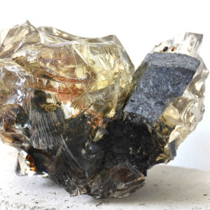 Long Term Memory Series I. Tar, gravel, iron scrap, plant matter and resin, 2018