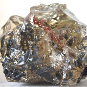 Long Term Memory Series II. Tar, gravel, iron scrap, plant matter and resin, 2018