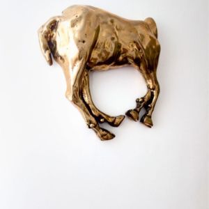 SYNTHESIS OF A PARADISE LOST II, 2012 Bronze Horse Sculpture Headless